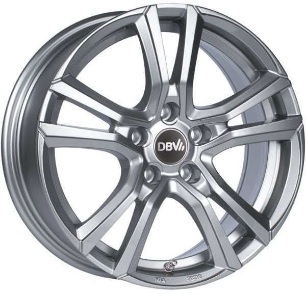 DBV Andorra (8x19) shadow silver glossy painted