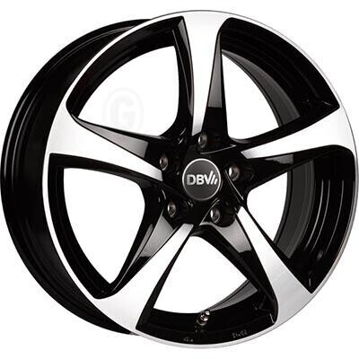 DBV 5SP 001 (8x18) black glossy front polish