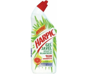 Harpic gel WC javel - Nettoyant désinfectant, incolore, 750.00 ml