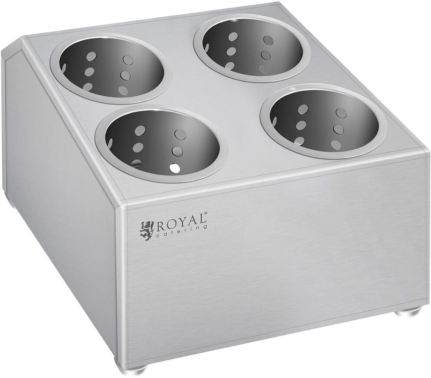 Royal Catering Utensil Holder 4 Stainless Steel