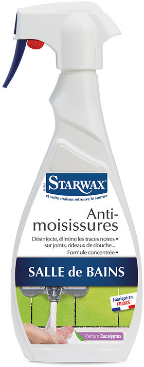 STARWAX Anti-moisissures en Gel - 250ml - Désinfecte et Élimine les Traces  Noires, Taille unique : : Epicerie