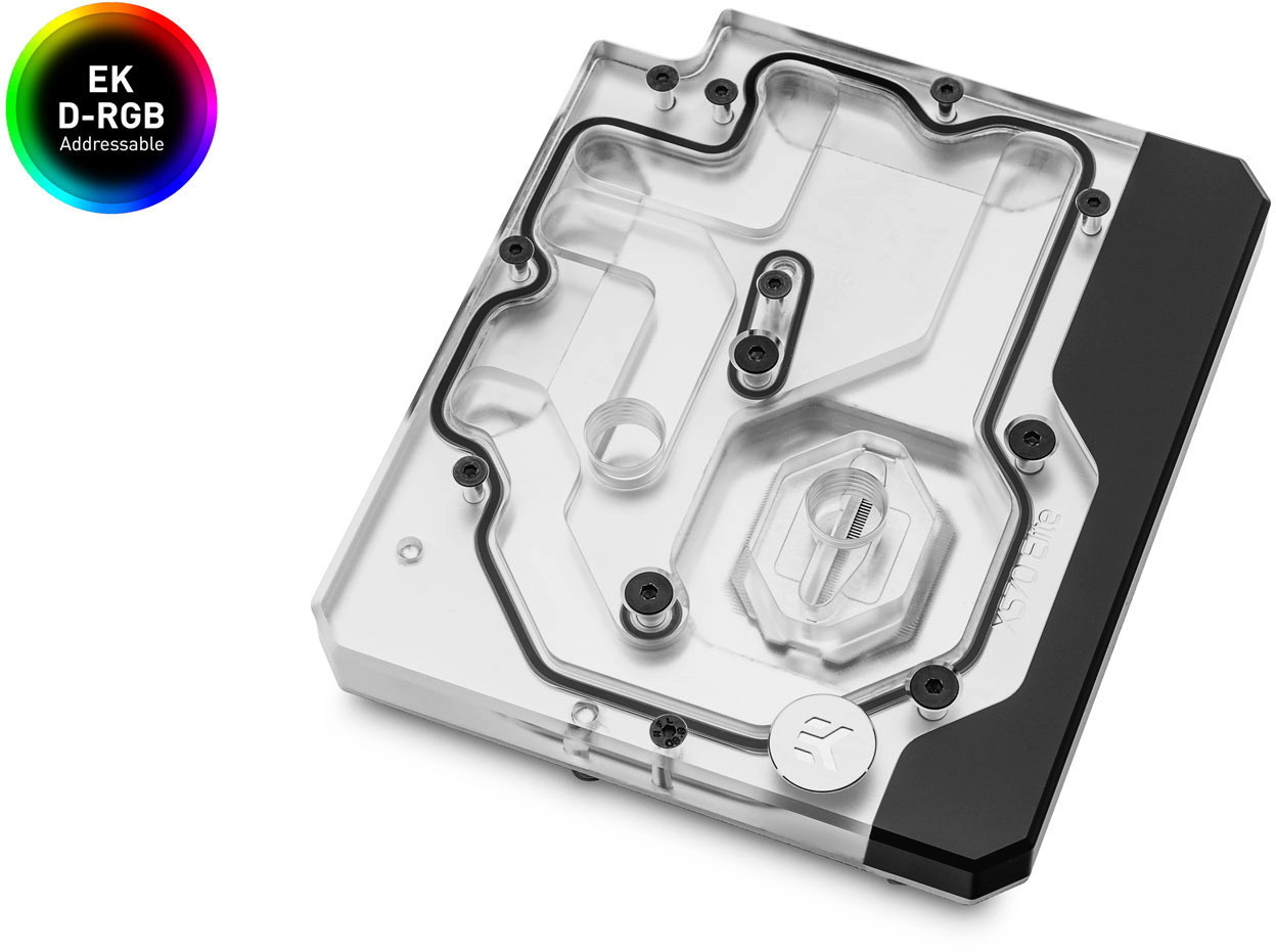 EK Water Blocks EK-Quantum Momentum Aorus X570 Elite D-RGB Plexi