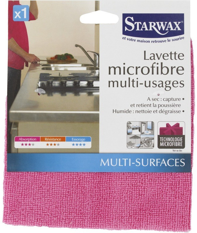 Starwax Lavette microfibre multi surfaces