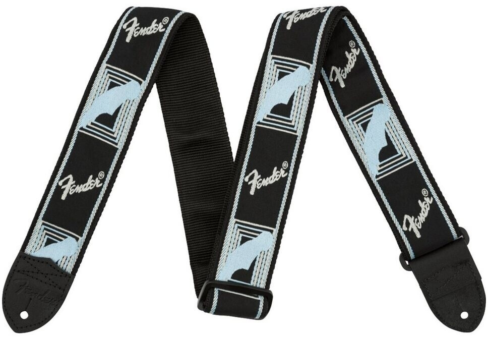 Fender Sangle Monogram (bleu/noir/gris)