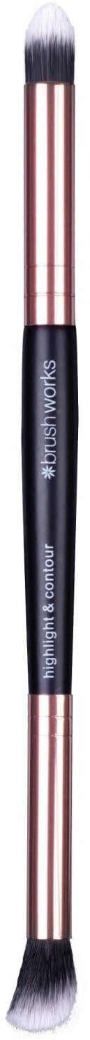 brushworks Double-Ended Face Brush