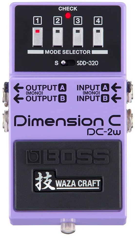 Boss Waza Craft DC-2W Dimensio C