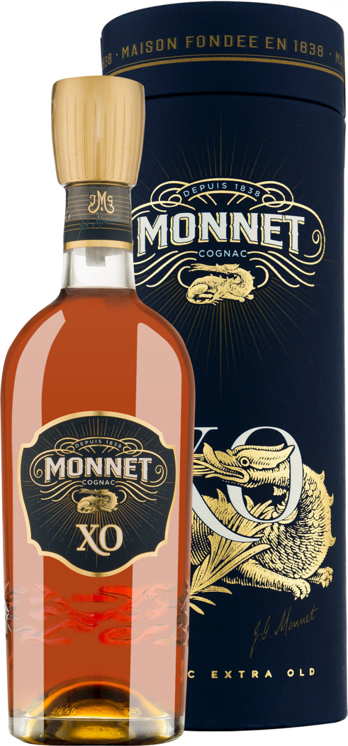 Monnet Cognac XO The Exellence of 0,7l 40% ab 109,42 € | Preisvergleich bei  idealo.de