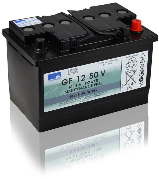Sonnenschein GF 12 50 V Batterie Gel 12V 50Ah