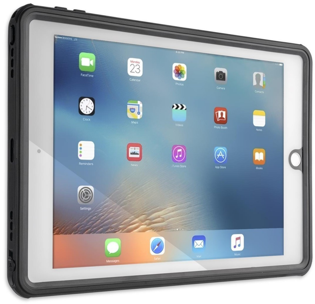 4smarts Rugged Case iPad 10.2 Black/Transparent