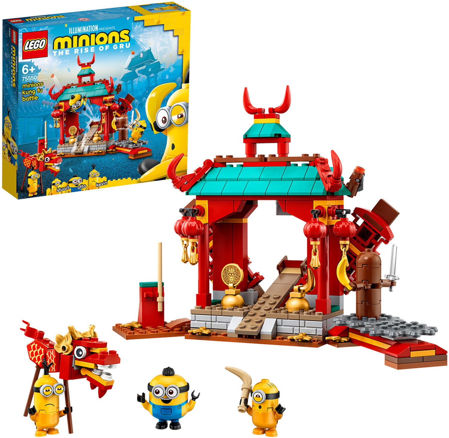 LEGO Minions Preisvergleich bei - € Kung ab | Fu (75550) 30,99 Tempel