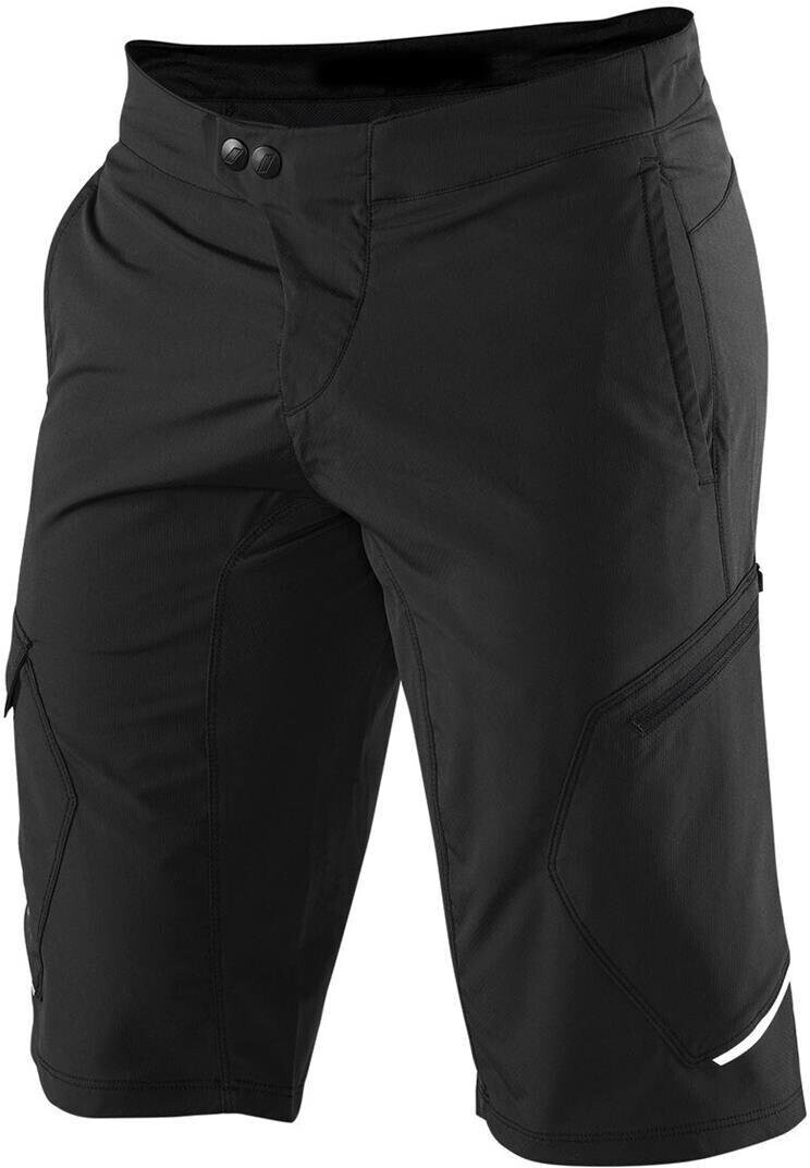 100% Ridecamp Shorts Jugend black