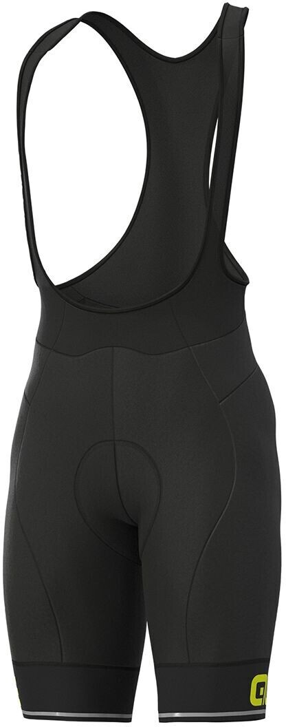 Alé Cycling Corsa Bib Shorts Mens black-fluo yellow