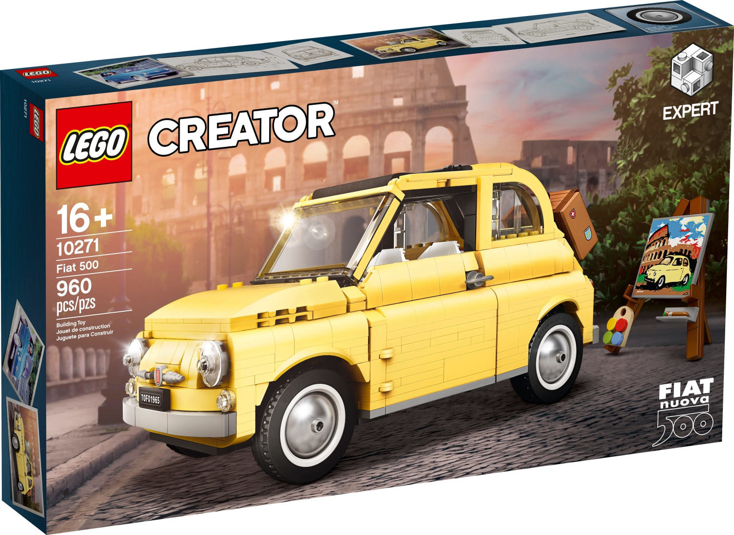 Buy LEGO Creator Expert Fiat 500 10271 from 95.00 Today Best Deals on idealo