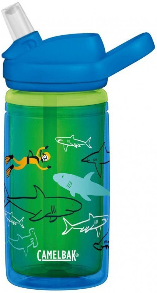 Photos - Water Bottle CamelBak Eddy+ Kids Insulated  scuba sharks (400ml)