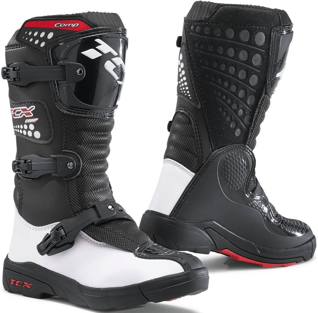 TCX Bottes Comp Kid noir/blanc