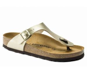 Birkenstock Gizeh Birko Flor regular gold au meilleur prix sur