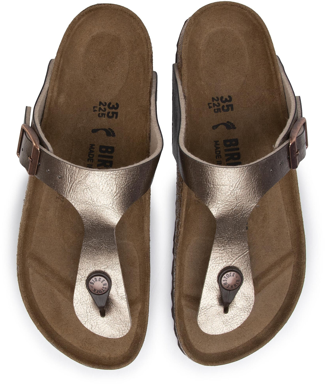 Birkenstock gizeh graceful taupe schmal deals