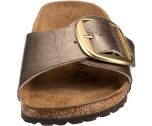 Birkenstock Madrid Big Buckle Birko Flor narrow graceful taupe au meilleur prix sur idealo
