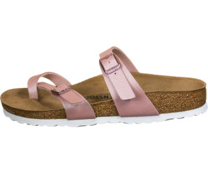 Birkenstock Mayari Birko-Flor icy metallic/old rose (narrow) au ...