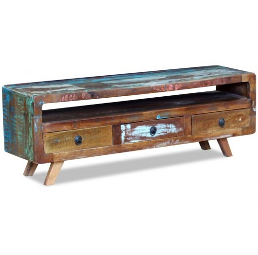 VidaXL Recycled wooden TV stand 120 x 30 x 40 cm (243294)