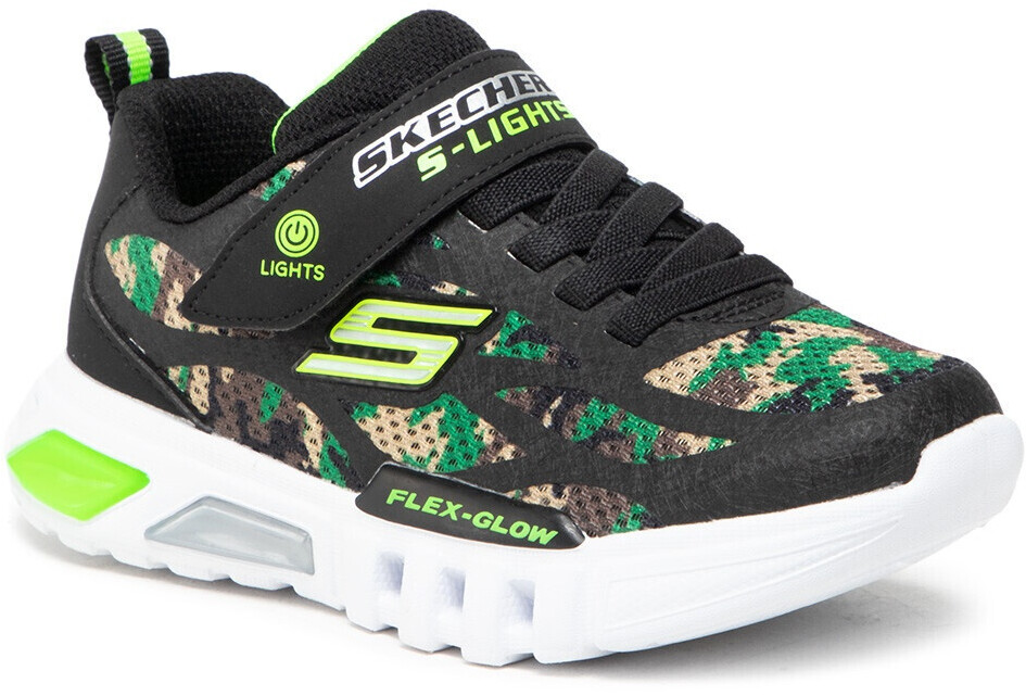 Skechers Breathe Easy-Fortune-Knit (400017L) black synthetic/textile/black/lime trim