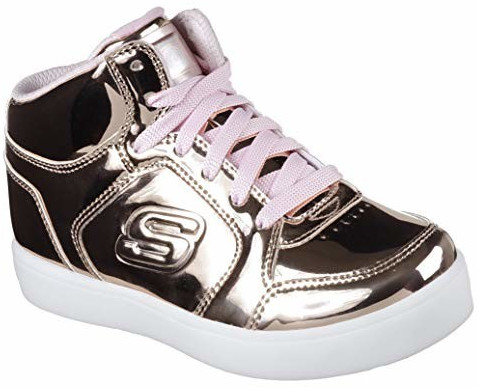 Skechers Energy Lights (10771L) rose gold