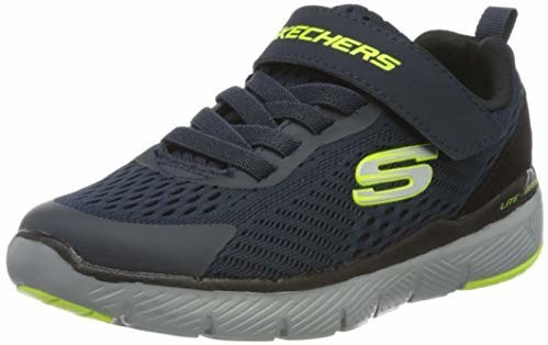 Skechers Flex Advantage 3.0 (98143L) navy mesh/lime/black trim