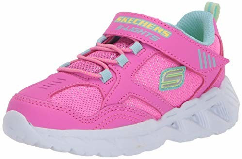 Skechers Magna-Lights (302092N) pink/multi textile/hot pink trim