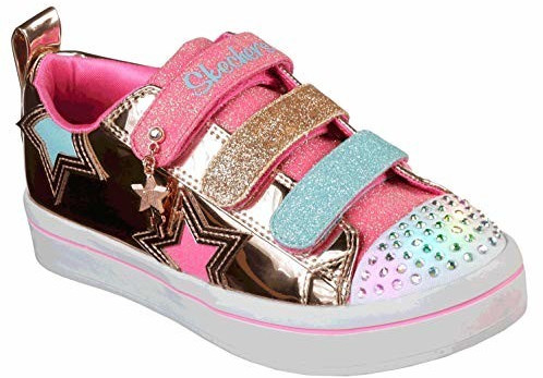 Skechers Twi-Lites-Twinkle Starz (10981L) rose gold