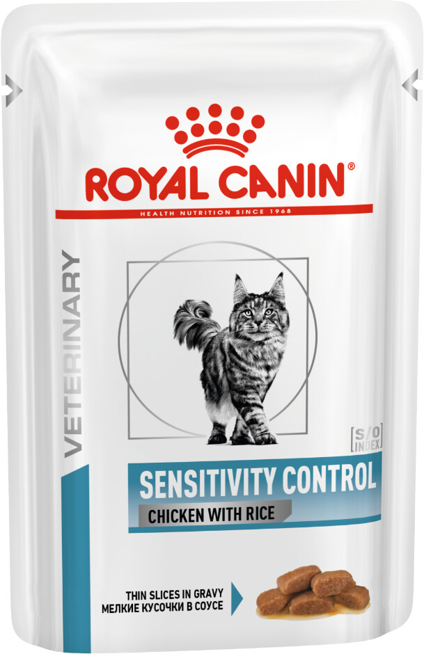 Royal Canin Veterinary Feline Sensitivity Control Chicken & Rice Wet 12x100g