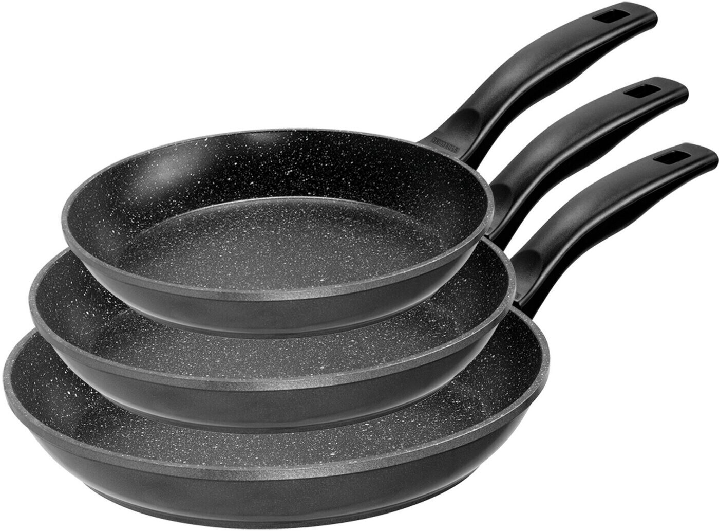 Stoneline Pan set (set of 3 pieces) gray