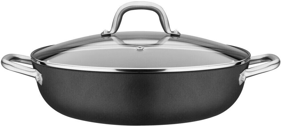 GSW Serving pan Robusta Ø 30cm black stainless steel