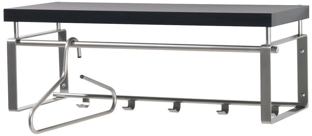 Spinder Design REX 3 Coat Rack Nickel Optic
