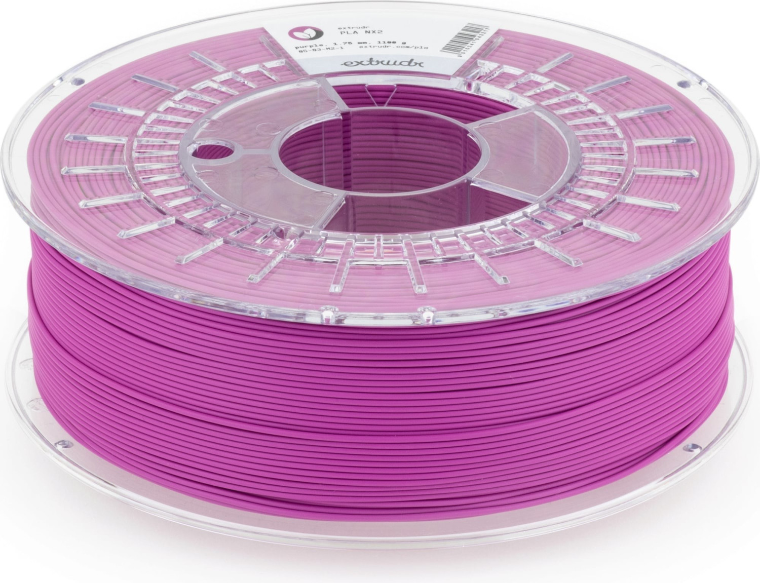 Extrudr 3D-Filament Pla+ purple 1.75mm 1100g
