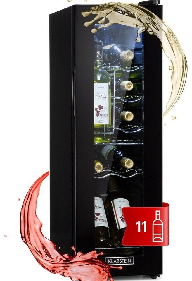 Klarstein Shiraz 12 Slim Uno Nero