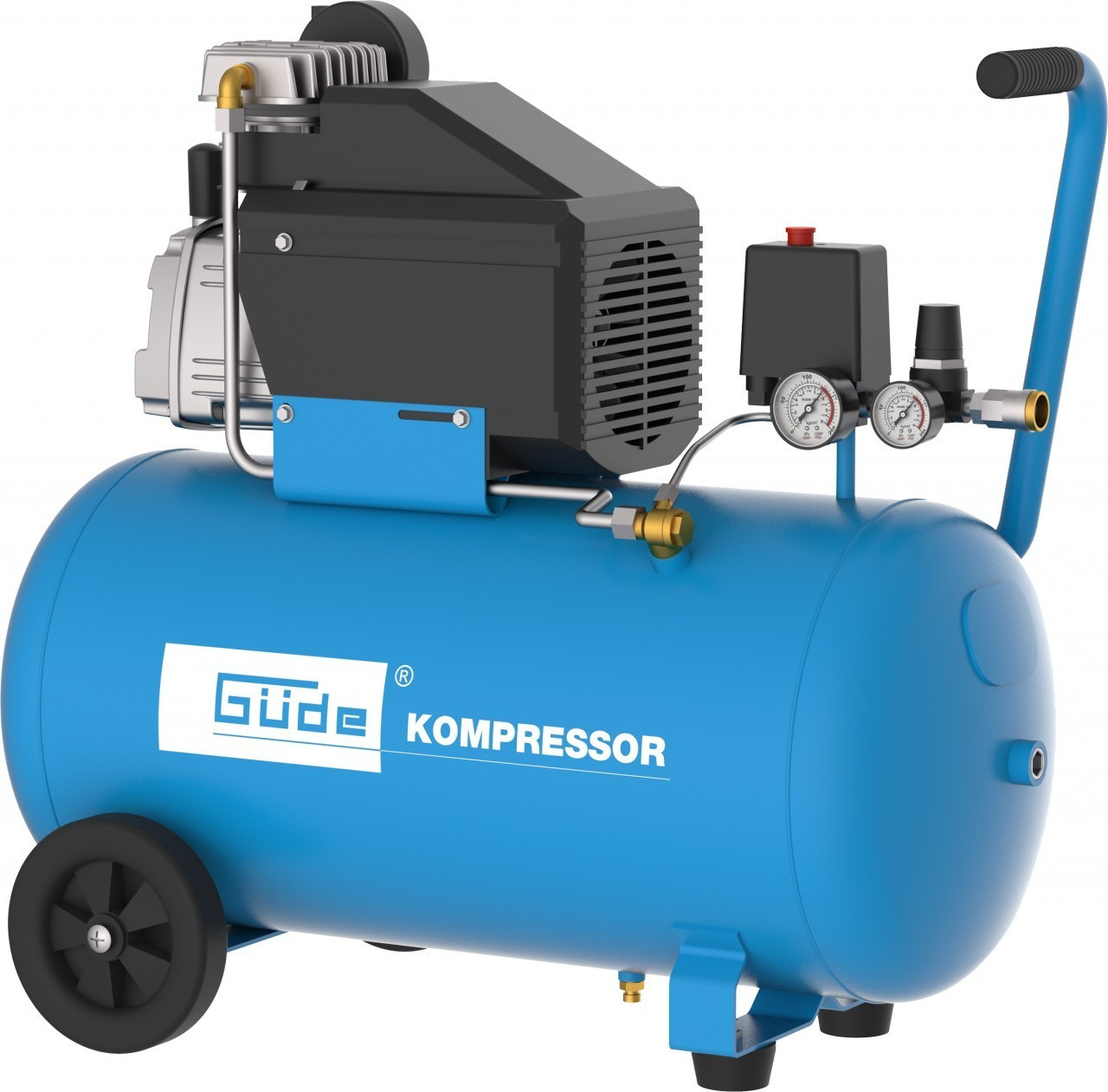 Güde Druckluft Kompressor 10 bar 50L 405/10/50 Luftdruck
