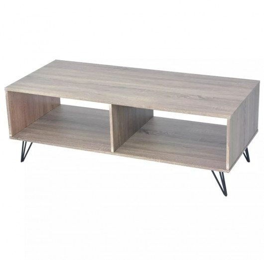 VidaXL Grey modern TV stand 110 x 50 x 40 cm (243450)