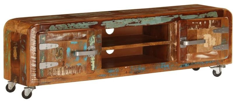 VidaXL Recycled wood vintage TV stand 120 x 30 x 36 cm (247512)