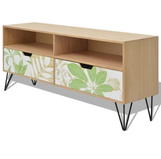 VidaXL Nature design TV stand 120 × 30 × 50 cm (243700)
