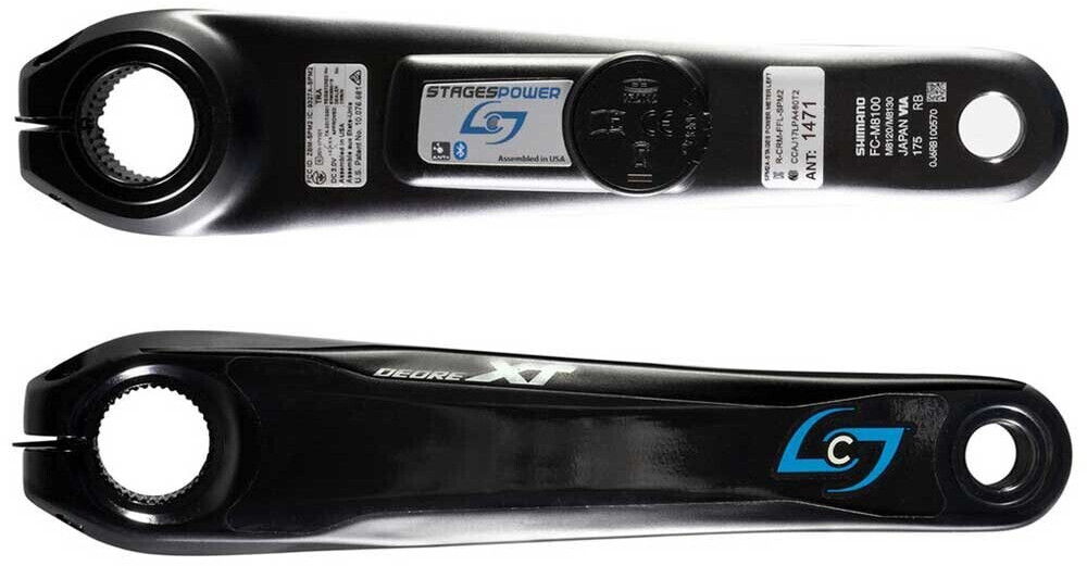 Stages Cycling Shimano XT M8100 Gen3 Power L Powermeter ab 381 49