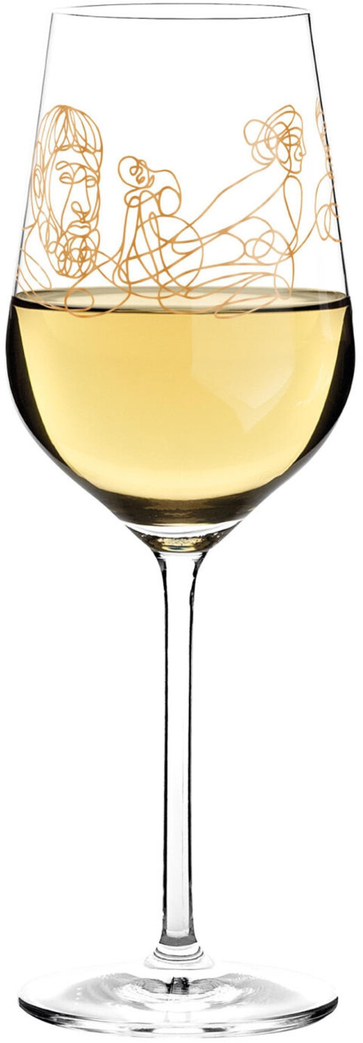 Ritzenhoff Wine ensemble white wine glass set Burkhard Neie Dionysos & Ariadne / Zeus & Leto crystal glass 364 ml 3410001