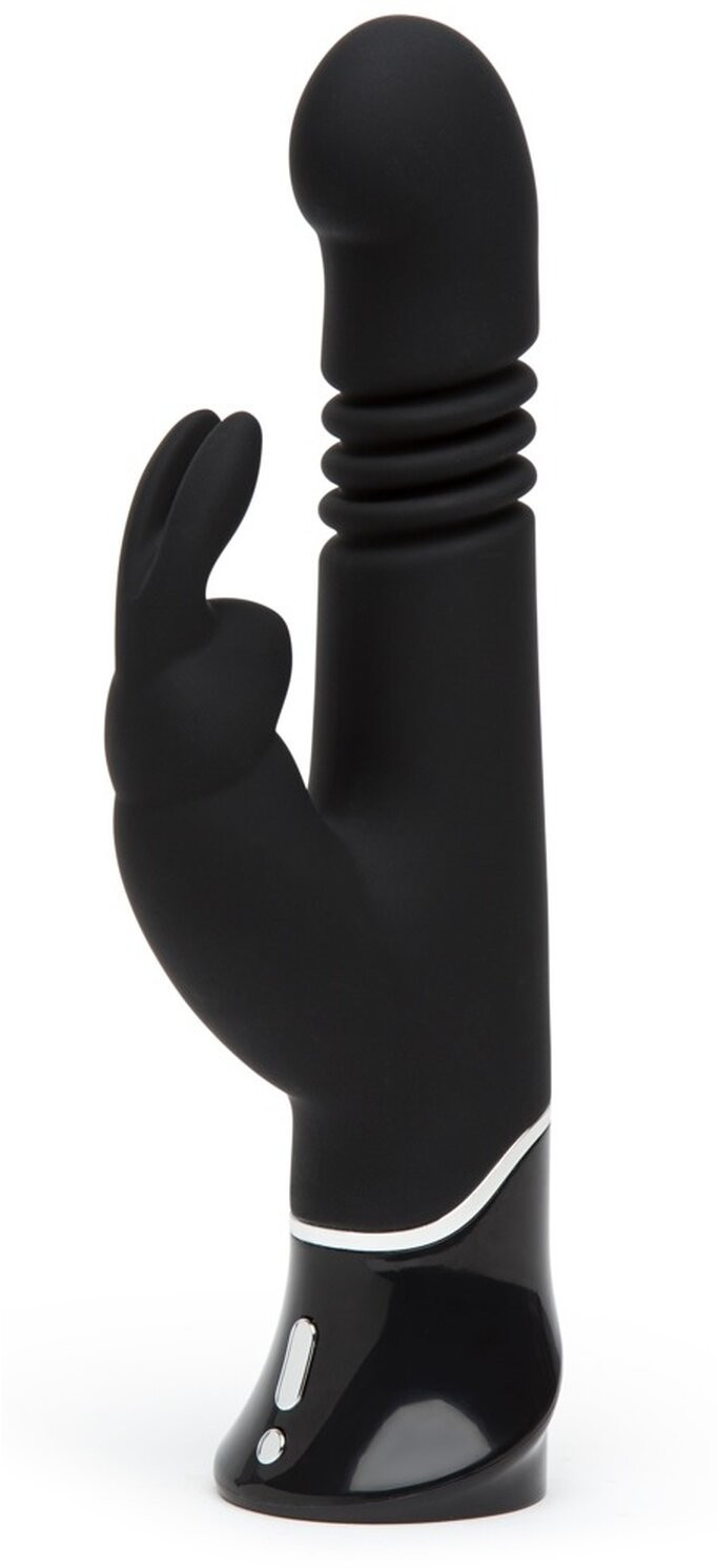 Fifty Shades of Grey Greedy Girl Thrusting G-Spot Rabbit Vibrator black
