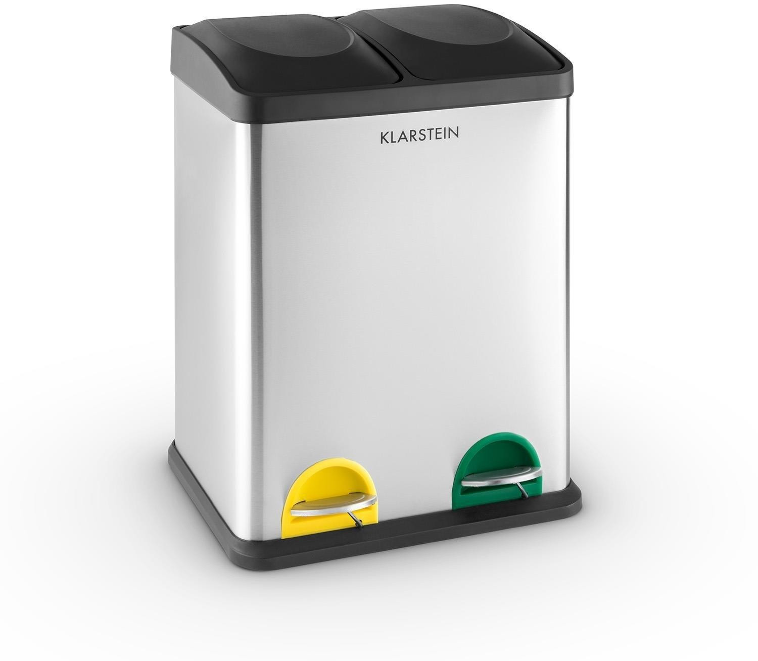 Klarstein Eco System 2 x 18 L silver