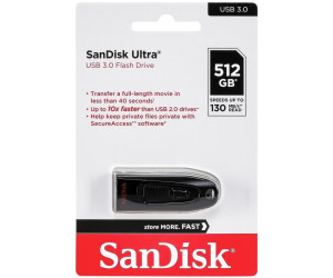 SanDisk Ultra Luxe - 128 Go - Clé USB Sandisk sur