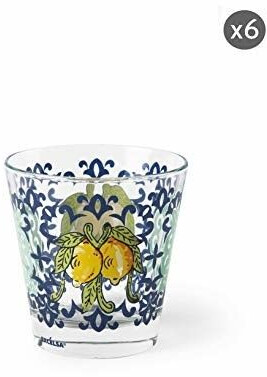 Excelsa Amalfi mouth blown water glass 6 pieces