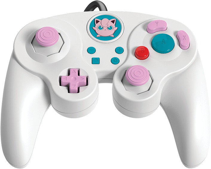 PDP Nintendo Switch Wired Fight Pad Pro (Pokémon - Jigglypuff)