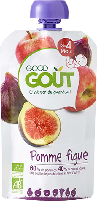Good Goût Compote pomme figue +4 mois (120 g)