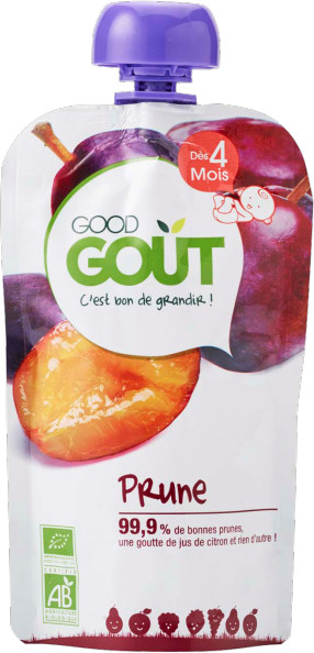 Good Goût Compote prune +4 mois (120 g)