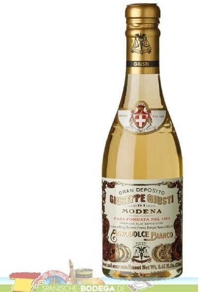 Giuseppe Giusti Condimento Bianco Modena Balsamic Vinegar (250ml)