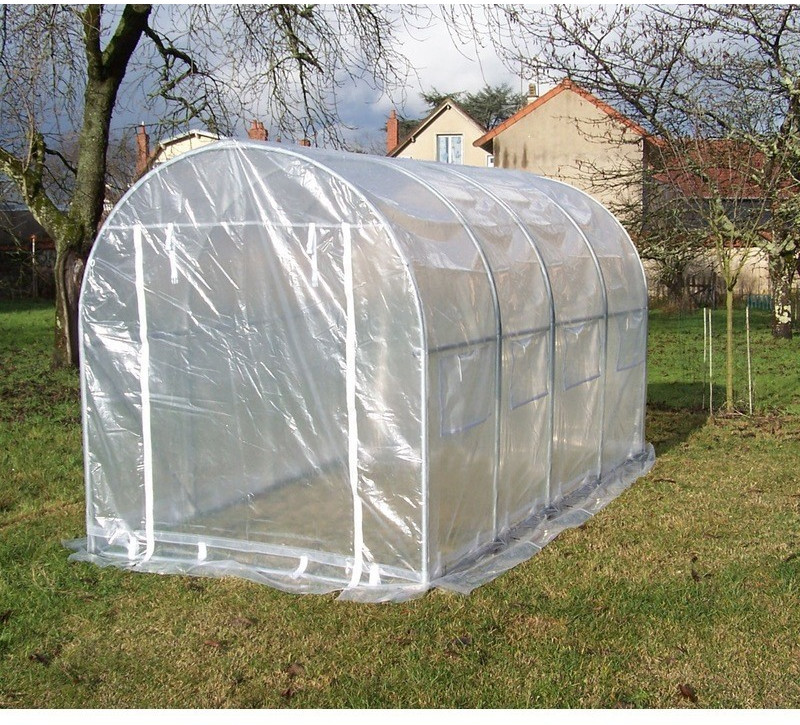 habrita Serre tunnel de culture 3 x 4 m
